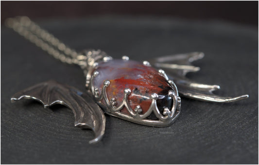 Pendant Bat Out of Hell -OOAK