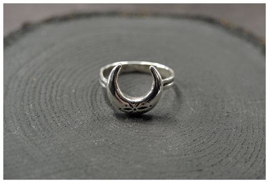 Anillo Luna plata