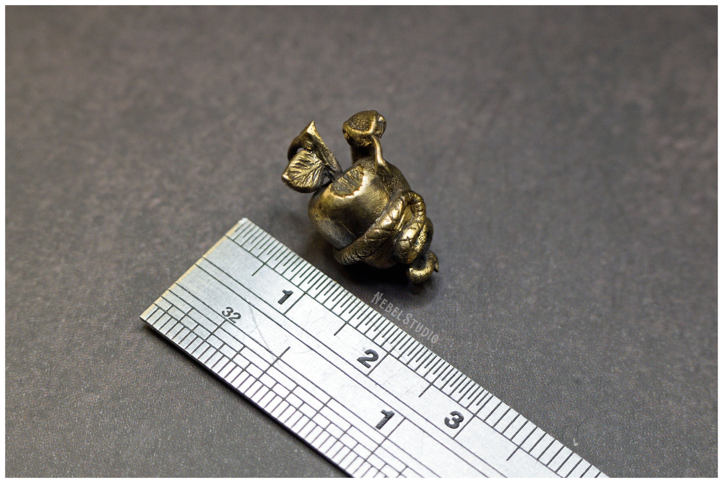 Colgantes Inefables espada manzana bronce medida