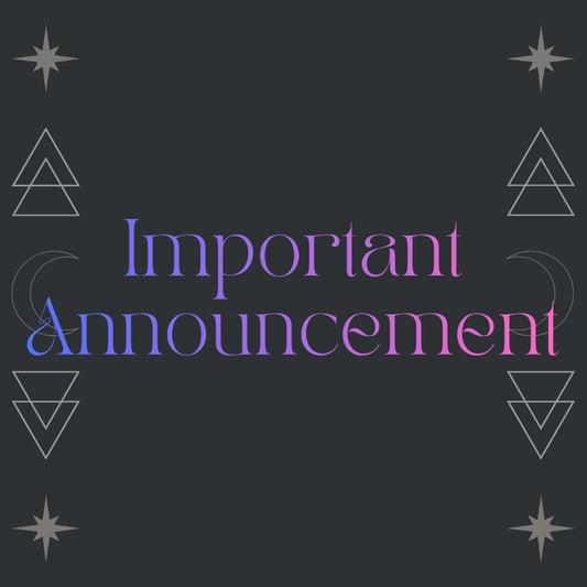Important Announcement - December 2025