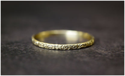 Rose bronce ring