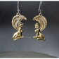 Earrings Southern Oracle Sphinx Gate silver or bronze