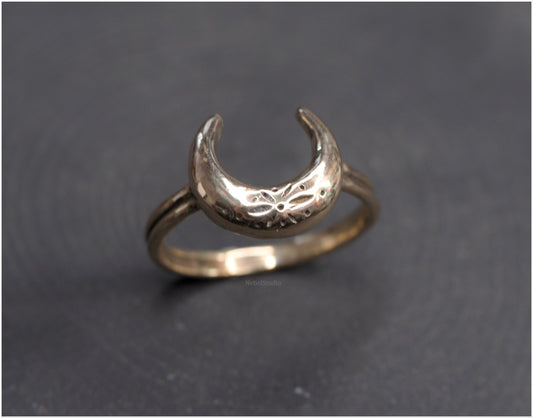 Anillo Luna bronce