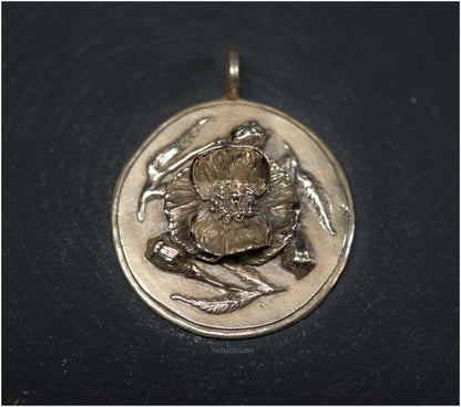 Colgante Amapola bronce