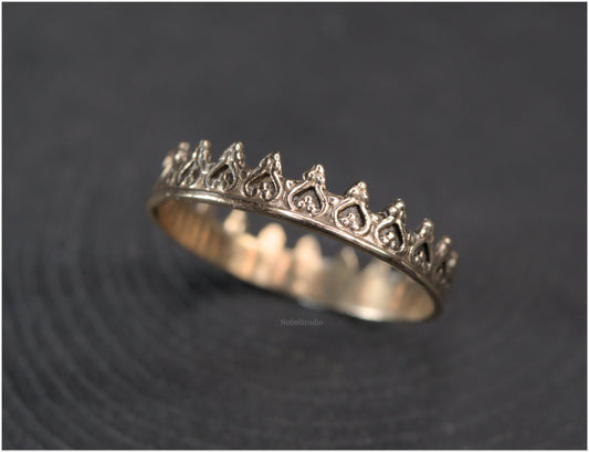 Anillo corona Alienor bronce