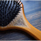 Celt -pyrographed wooden hair brush