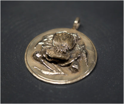 Colgante Amapola bronce