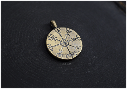 Colgante Vegvisir bronce