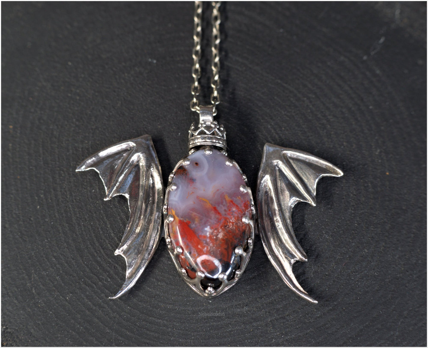 Pendant Bat Out of Hell -OOAK