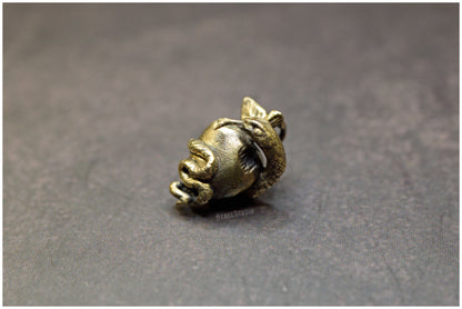 Colgante manzana serpiente bronce