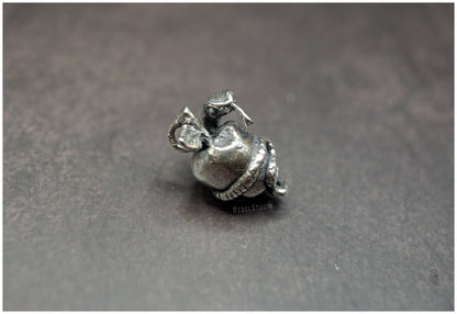 Colgante manzana serpiente plata o bronce
