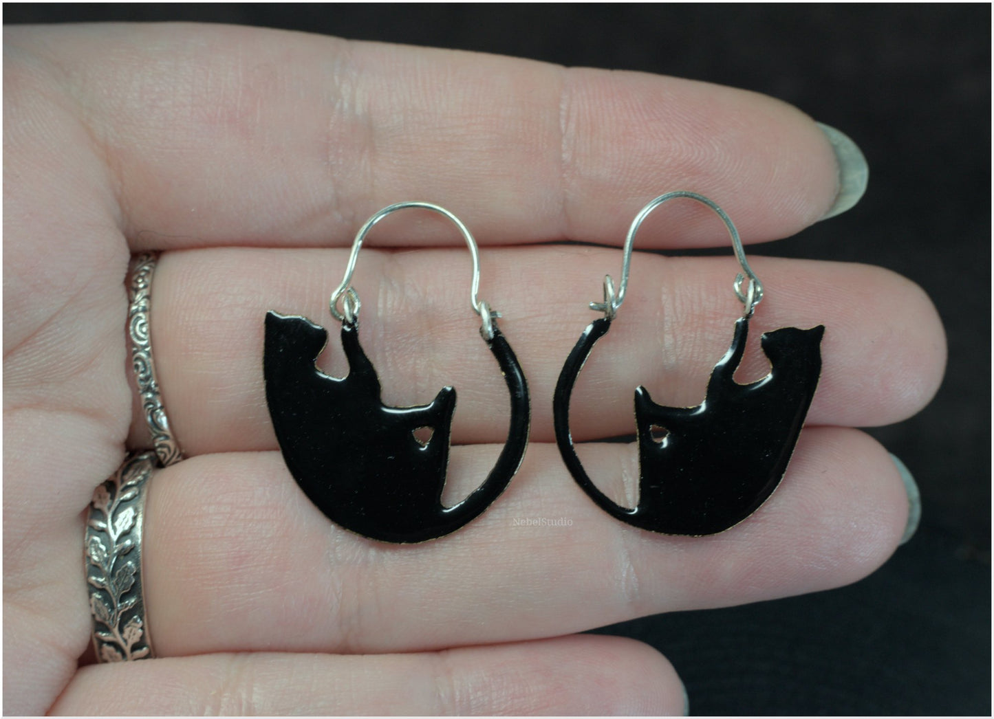 Colgante y  pendientes Catspiral Aurea