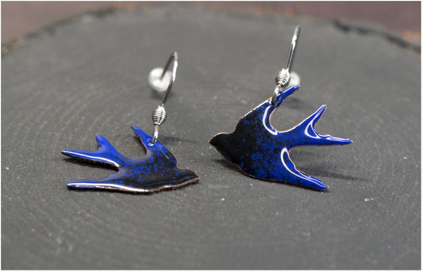 Pre-venta Pendientes Golondrina esmaltados