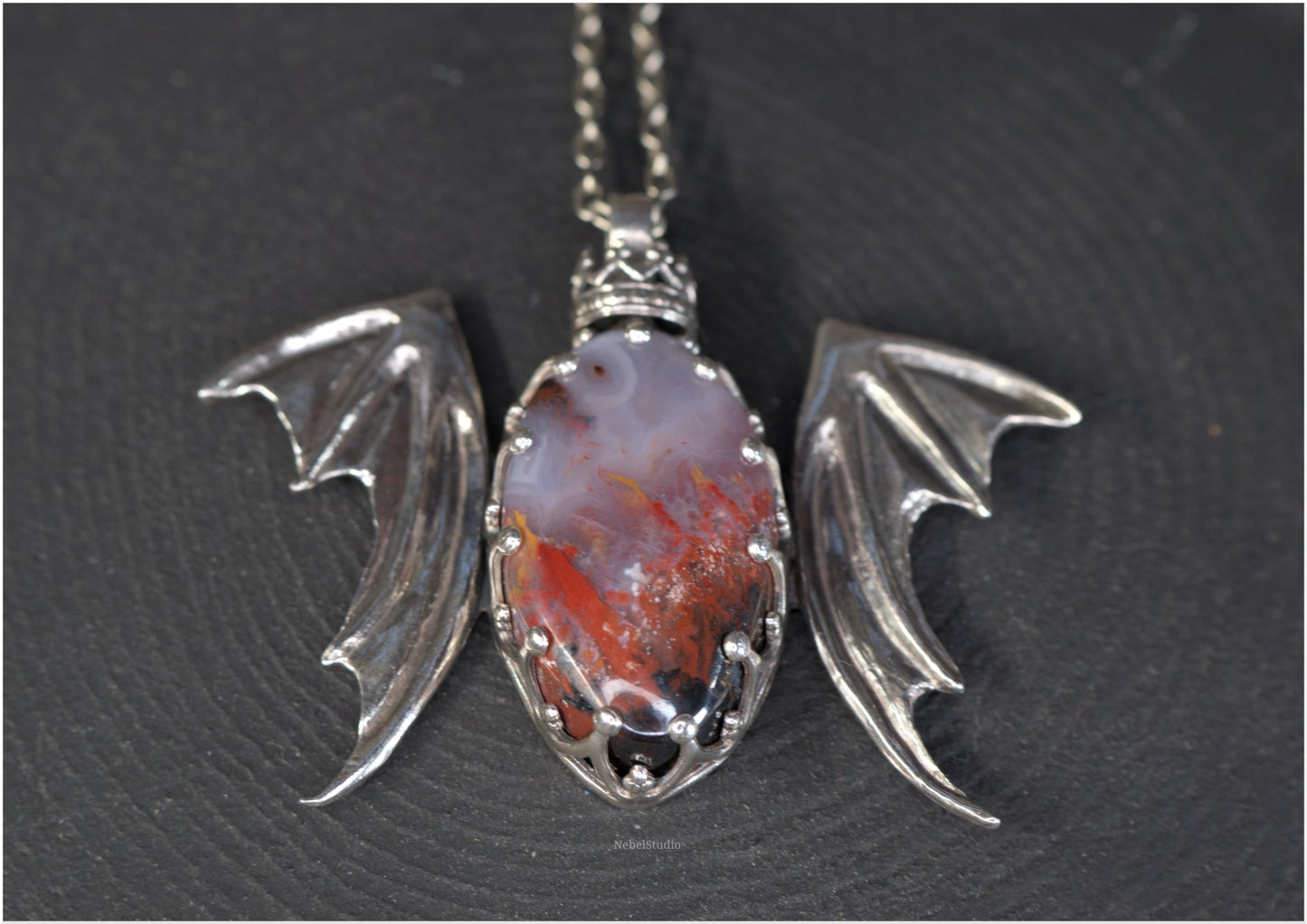 Pendant Bat Out of Hell -OOAK