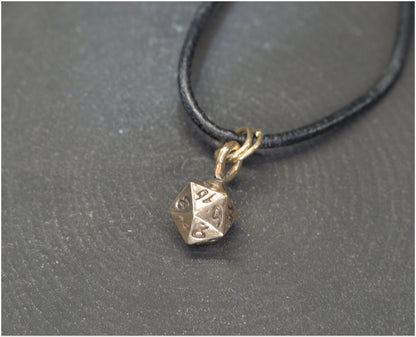 D20-Bronze Pendant