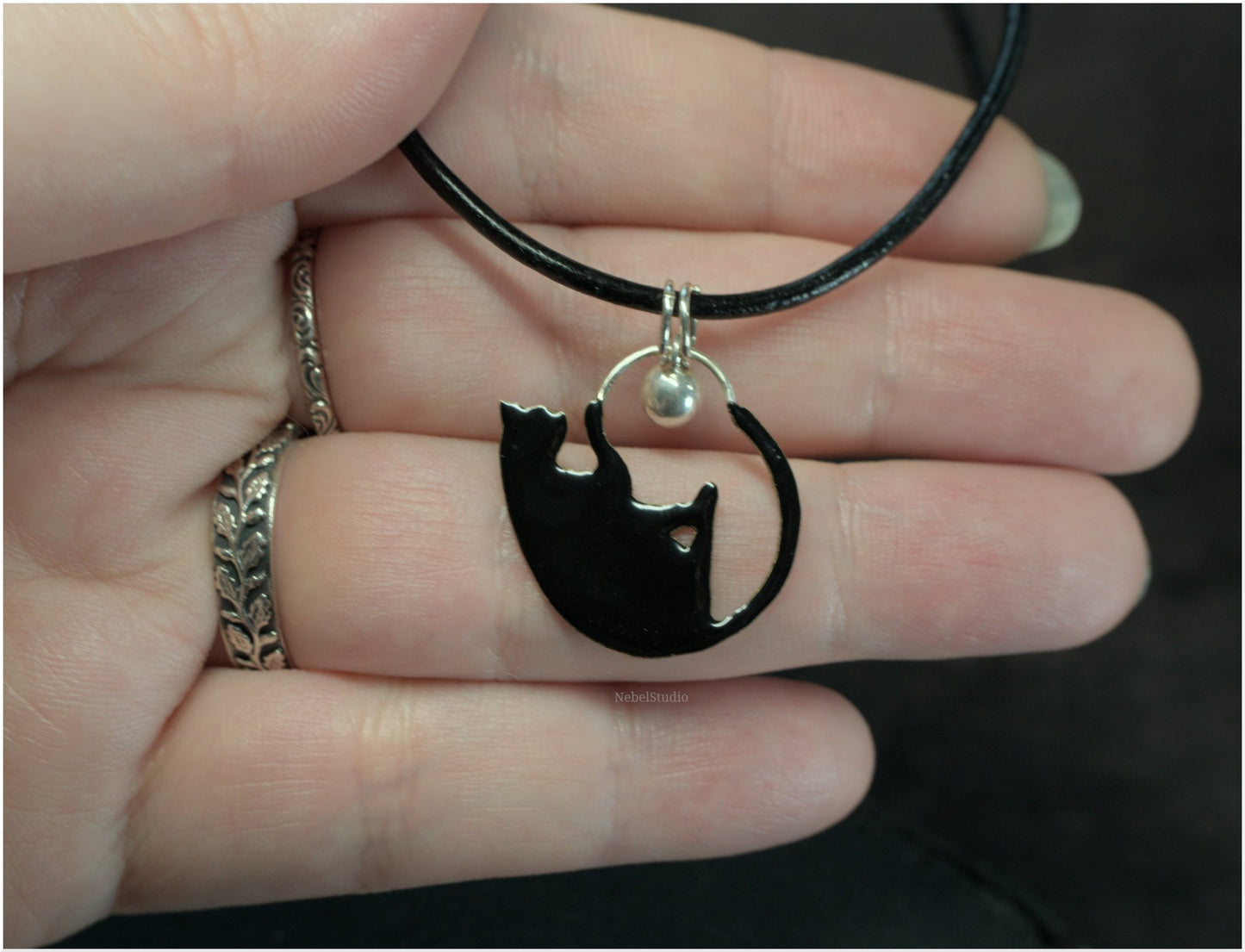 Colgante y  pendientes Catspiral Aurea