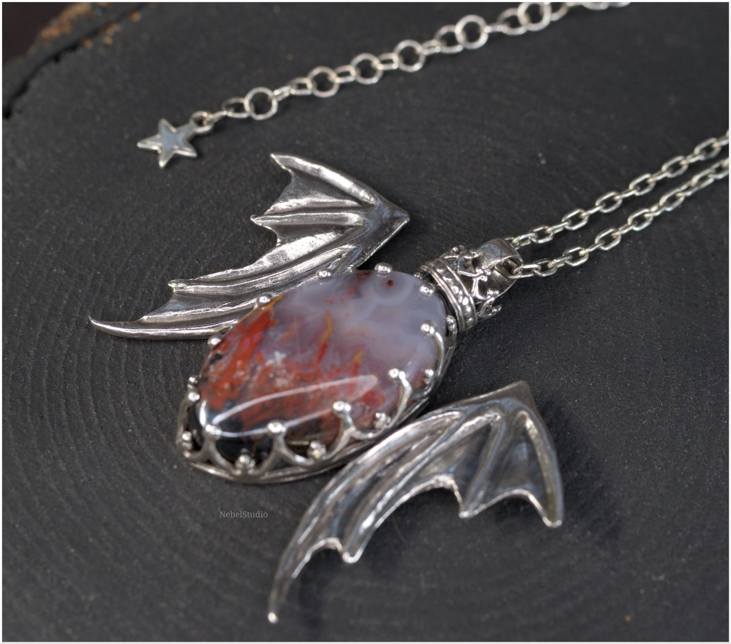 Pendant Bat Out of Hell -OOAK