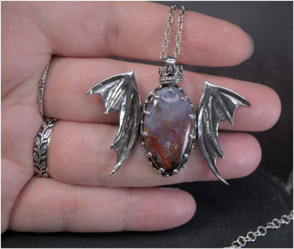 Pendant Bat Out of Hell -OOAK