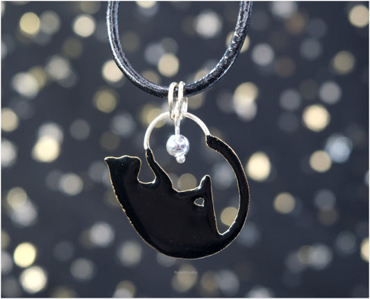 Colgante y  pendientes Catspiral Aurea