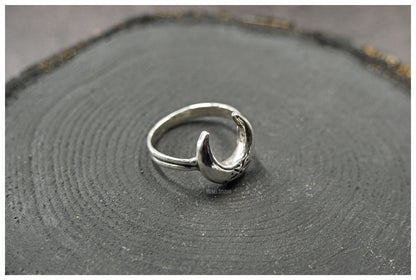 Anillo Luna plata