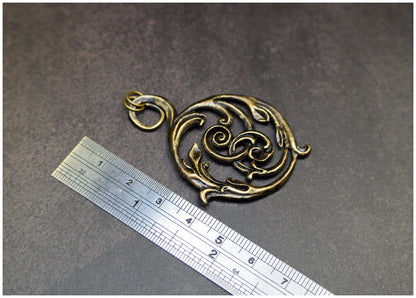 Pendant Acanthus bronze
