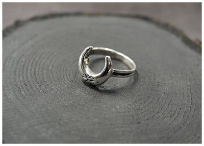 Anillo Luna plata