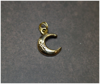 Colgante Luna de bronce