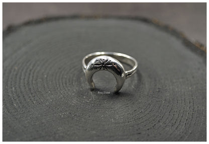 Anillo Luna plata