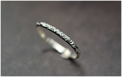 Liquidación Anillo Rose plata