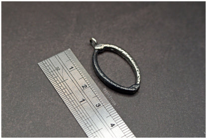 Colgante Auryn plata medidas